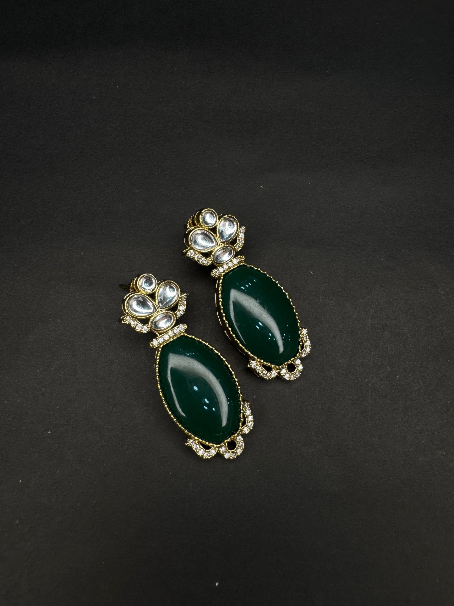 Earrings Moissanite Royal Drop Earrings