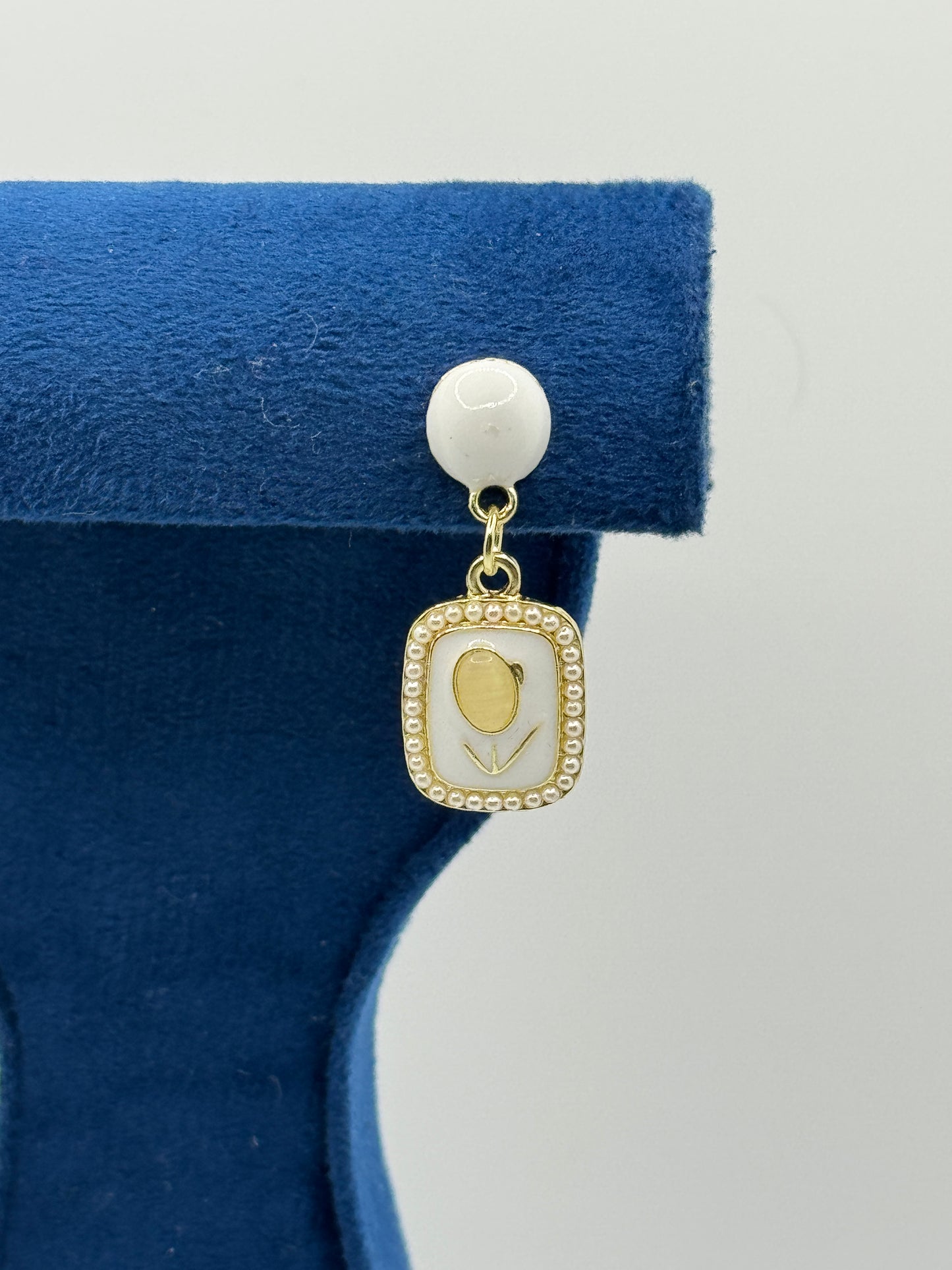Artistic Square Dangle Earrings