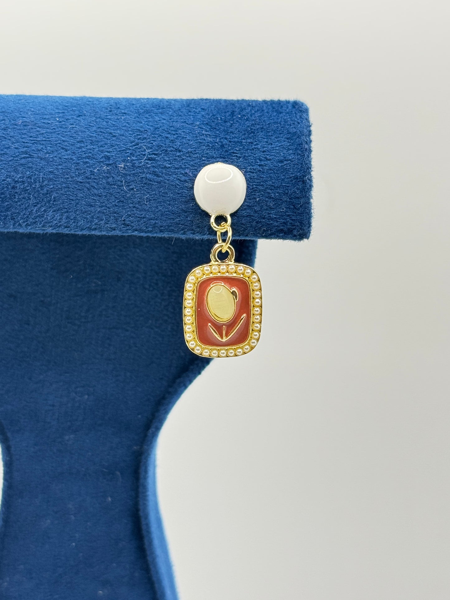 Artistic Square Dangle Earrings