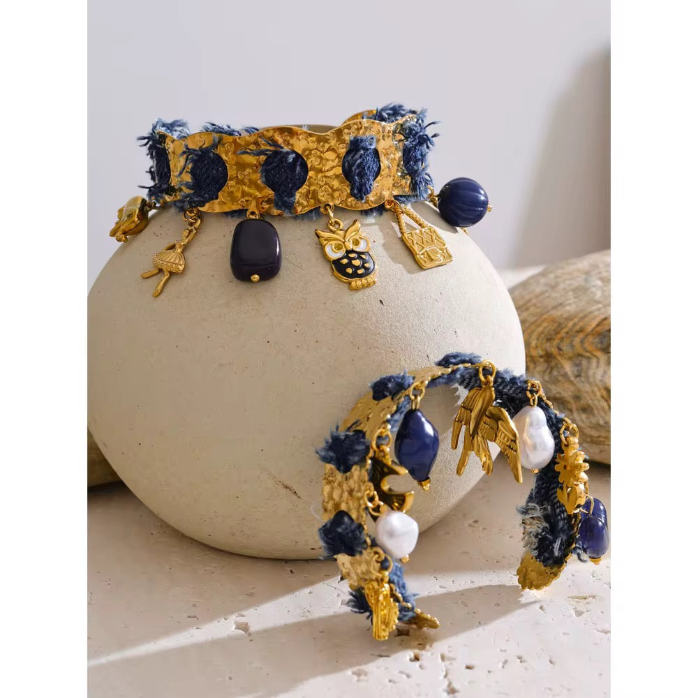 Denim bracelet(1pc) – Hrimaan
