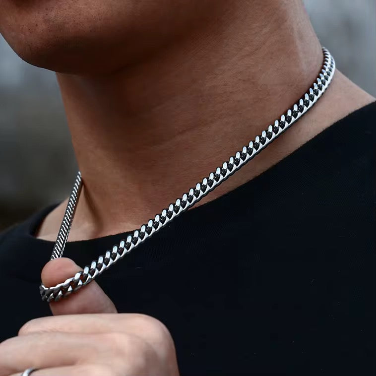 Men’s stainless steel chain 8mm thick
