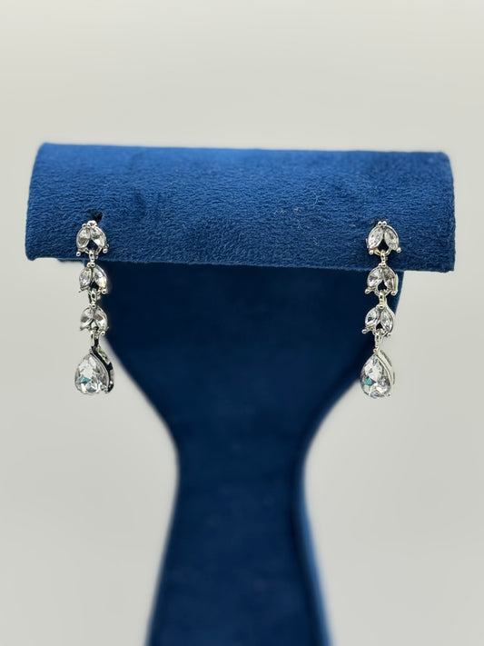 Sparkling Multi-Drop Earrings