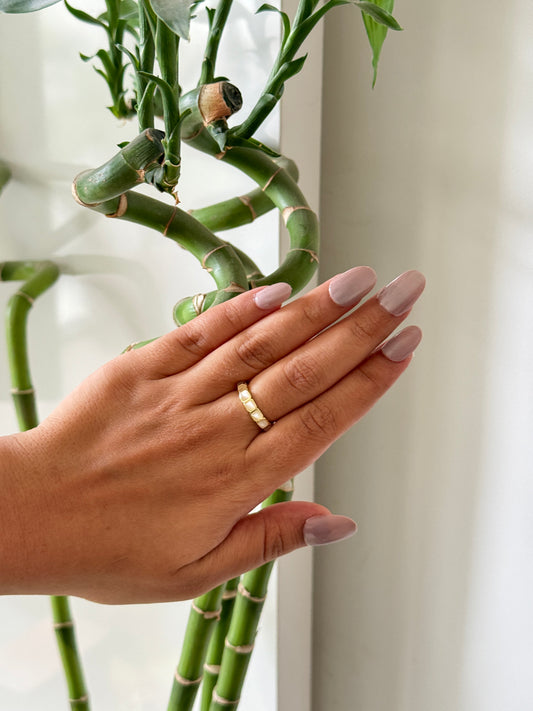 Korean anti tarnish ring