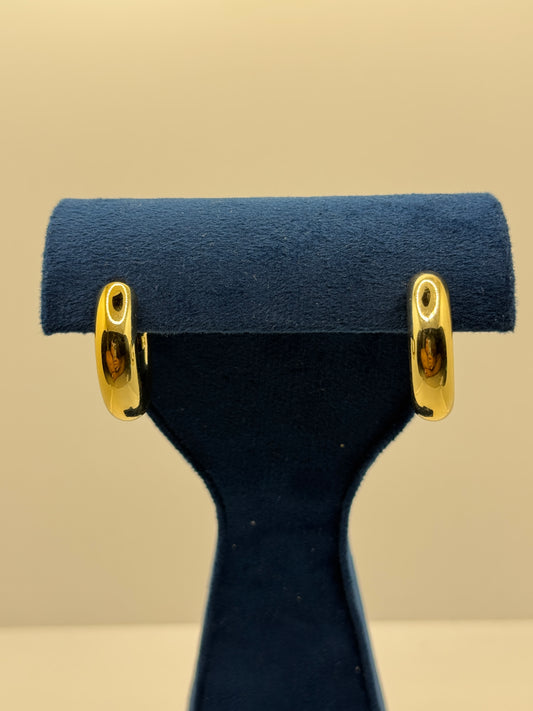 Classic Gold Hoop Earrings
