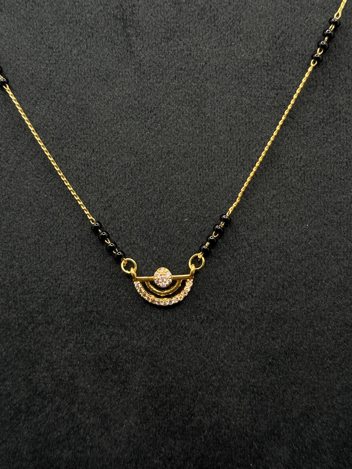 Modern Gold & Diamond Mangalsutra