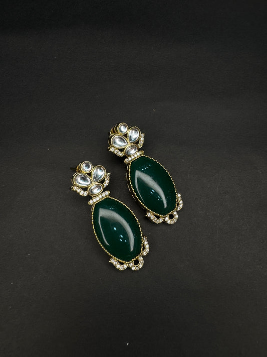 Earrings Moissanite Royal Drop Earrings