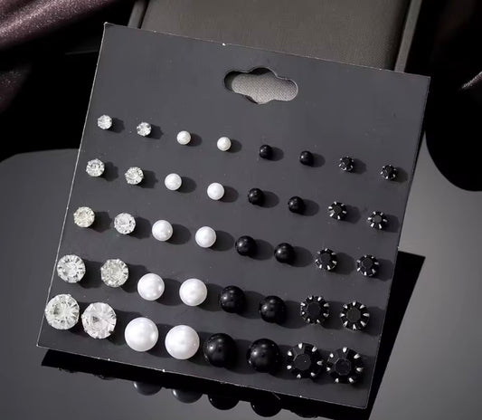 20 pair earrings set