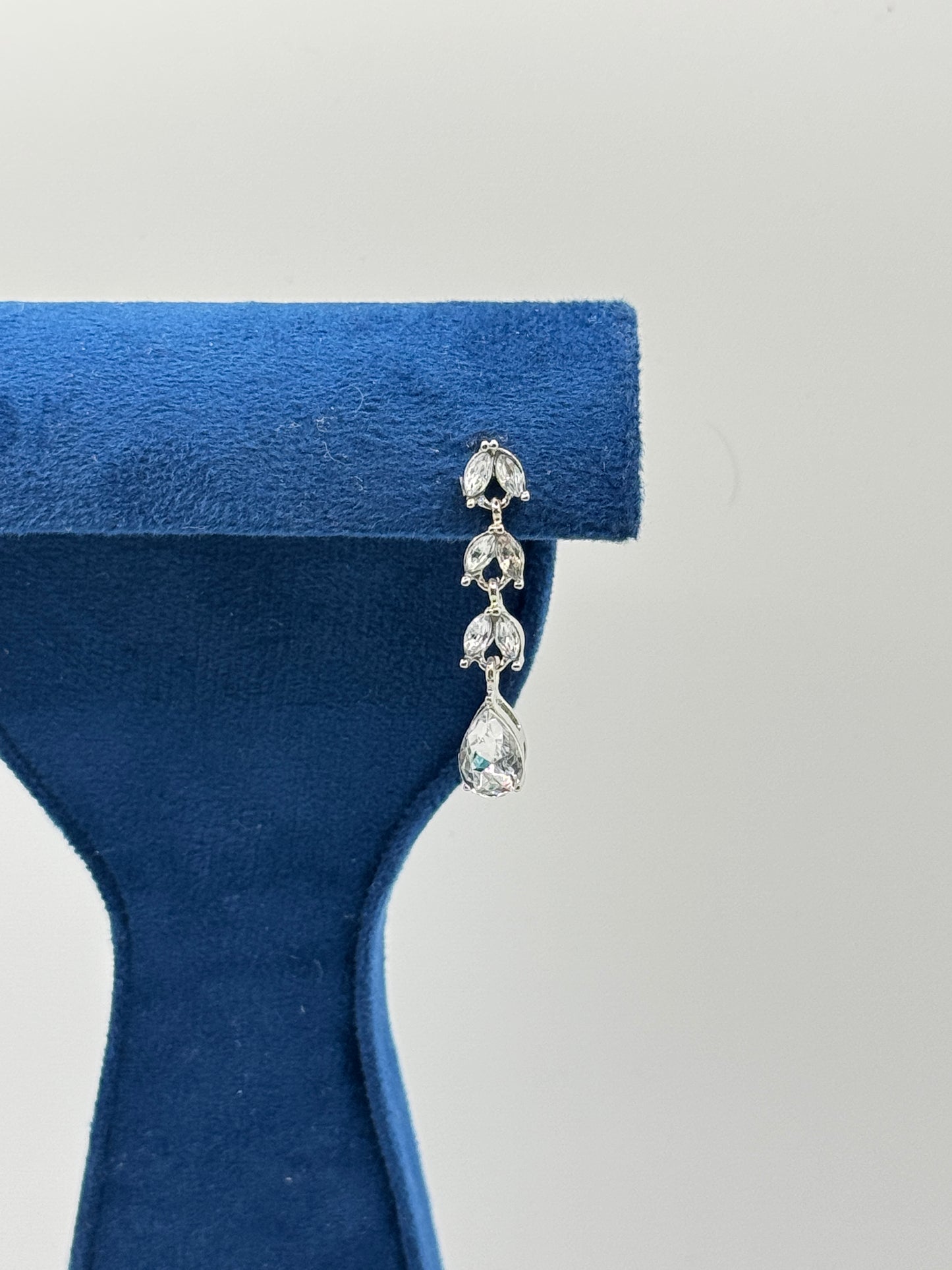 Sparkling Multi-Drop Earrings
