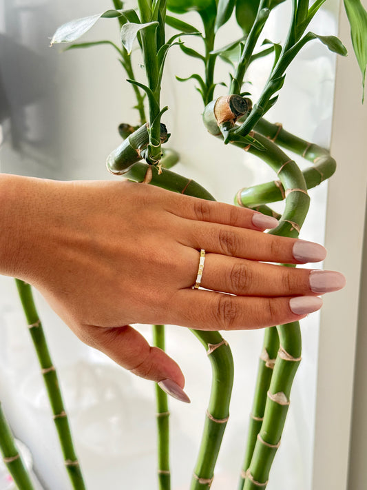 Korean anti tarnish ring
