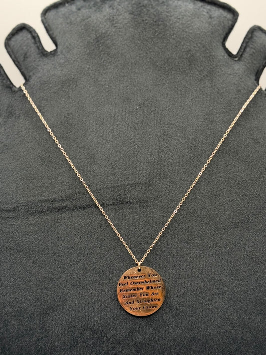 Necklace for sisters