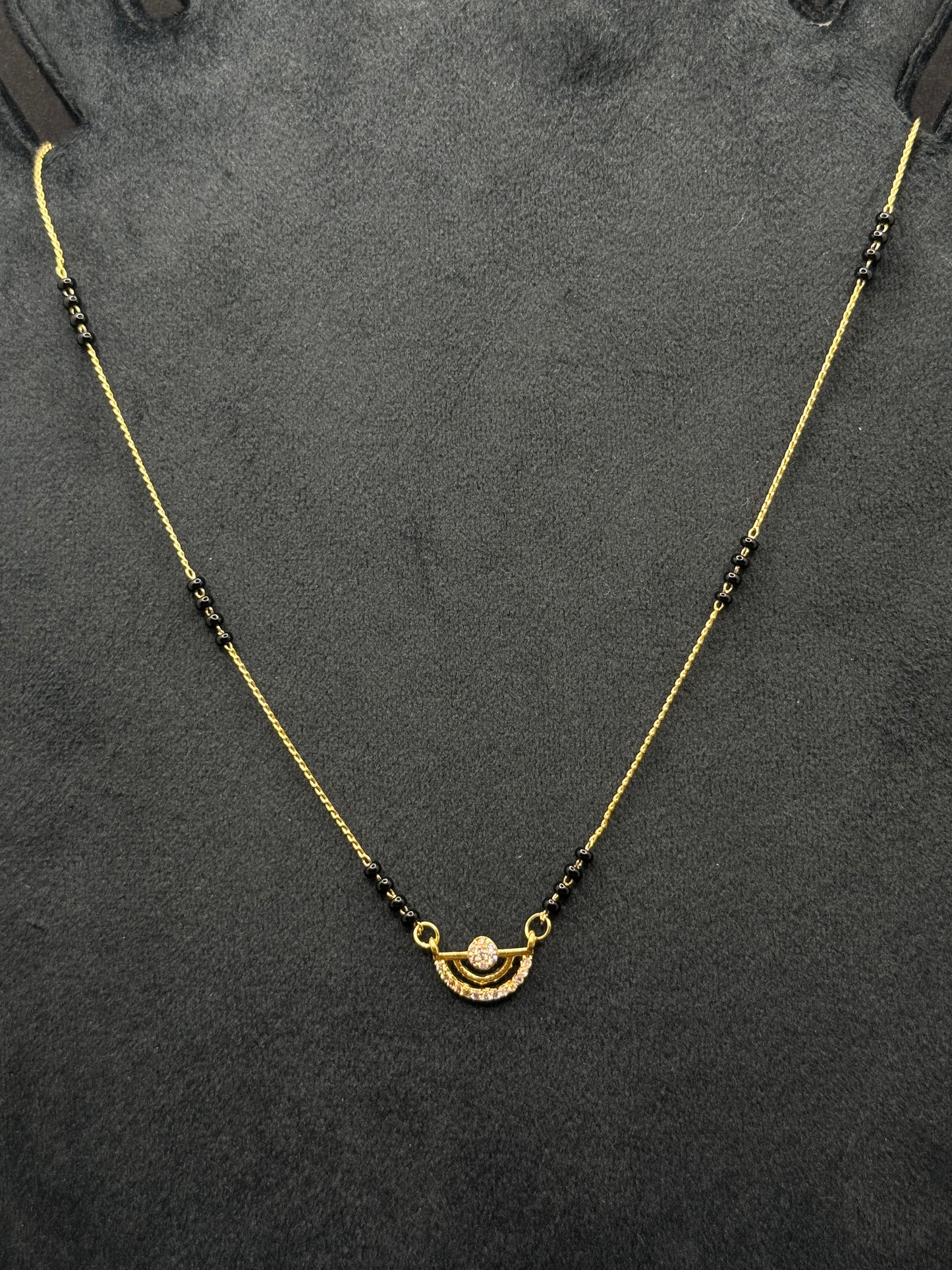 Modern Gold & Diamond Mangalsutra