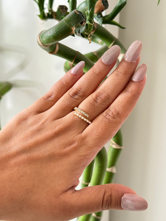 Korean anti tarnish ring