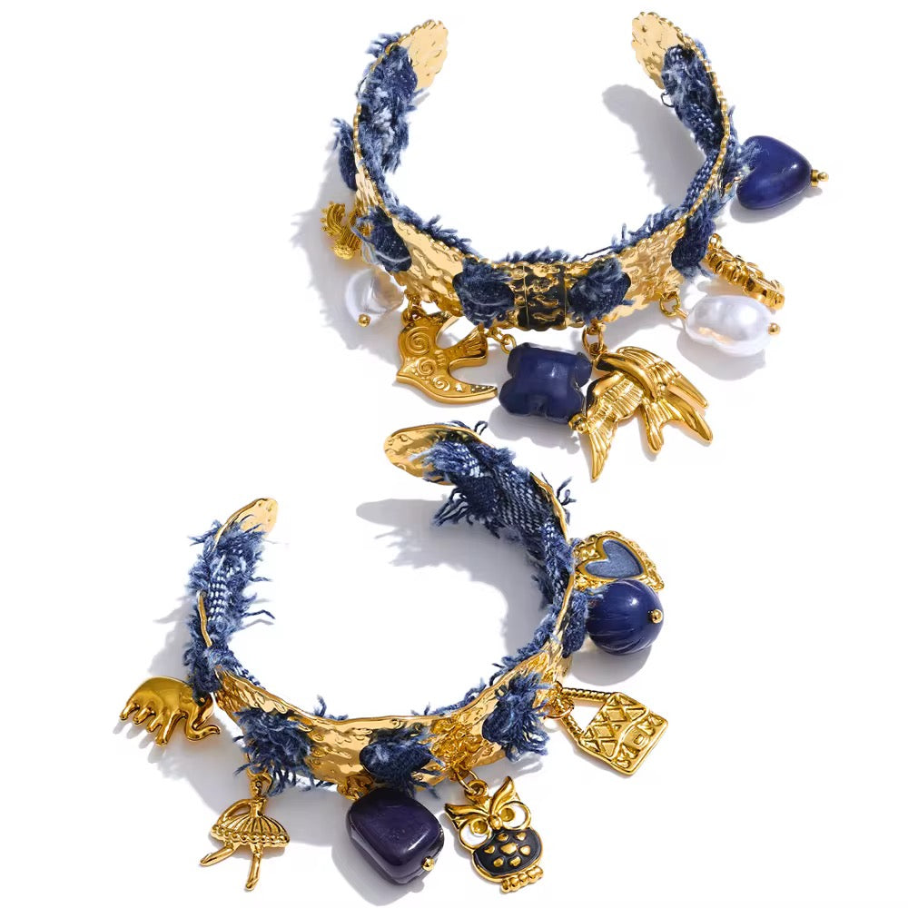 Denim bracelet(1pc) – Hrimaan