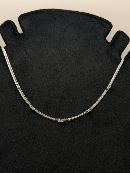 Gold Tone Beaded Chain