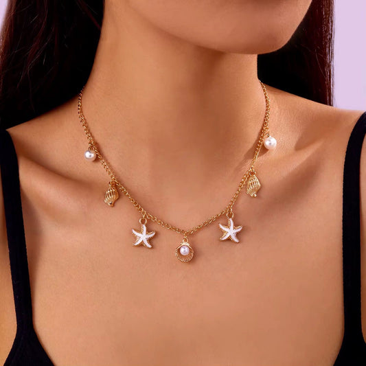 Coastal Chic Charm Necklaces