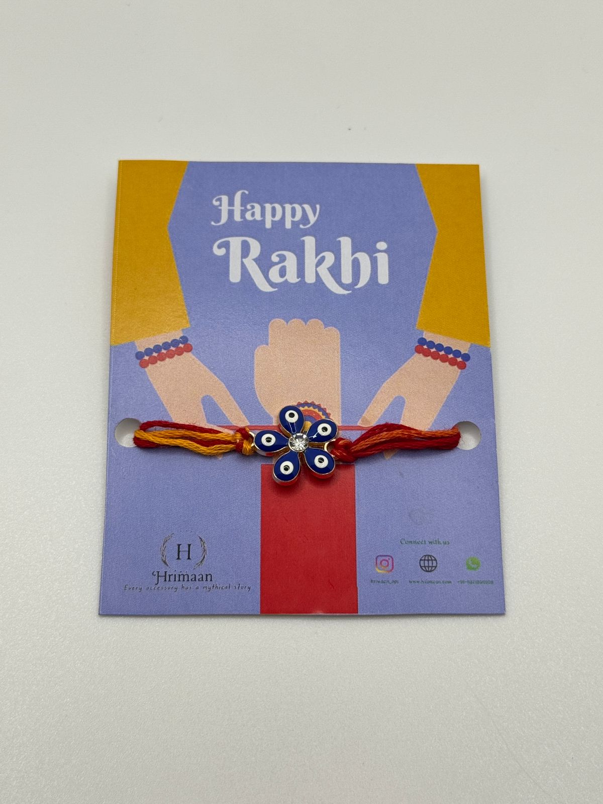 Fidget like evil eye rakhi