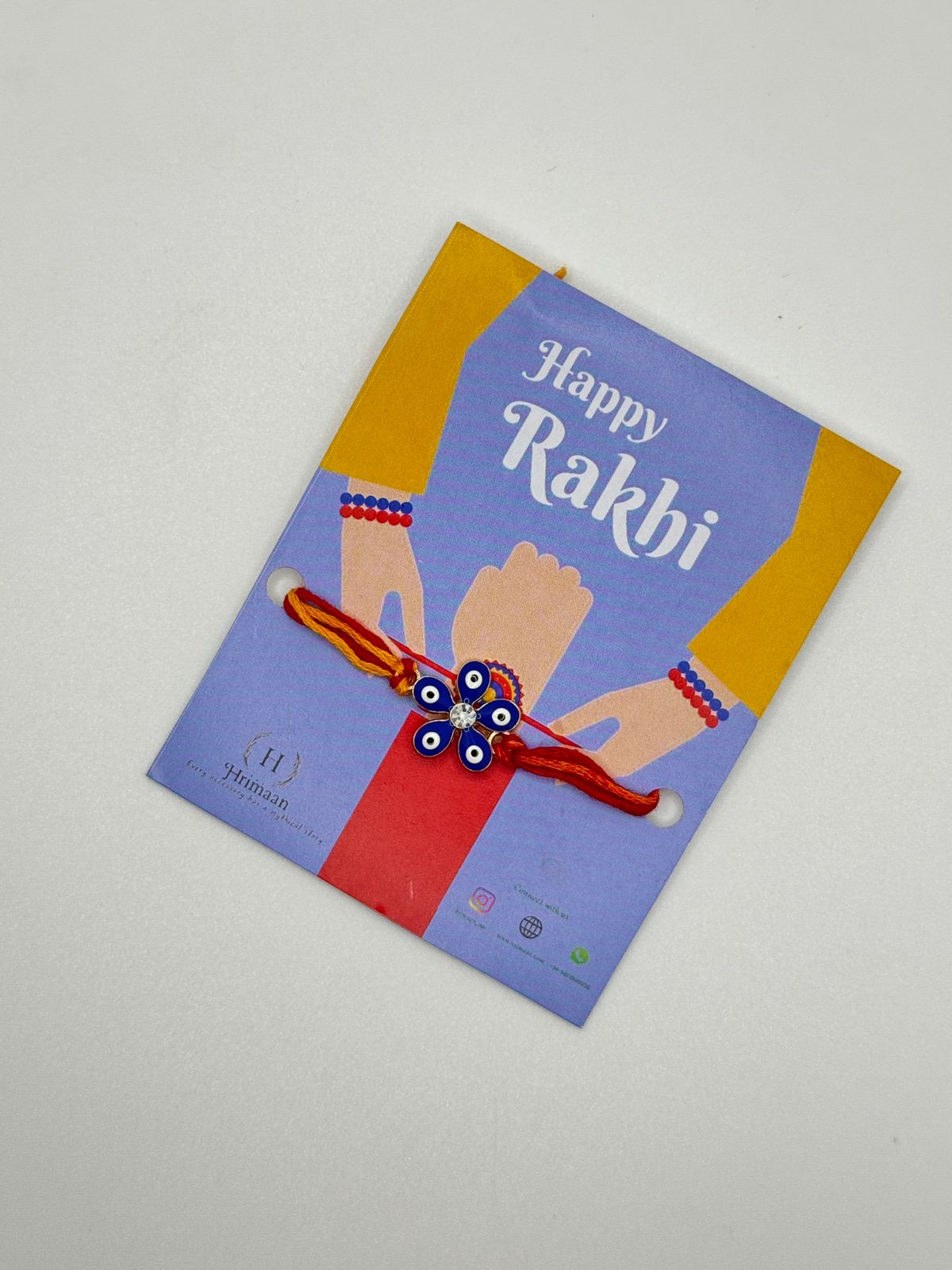 Fidget like evil eye rakhi