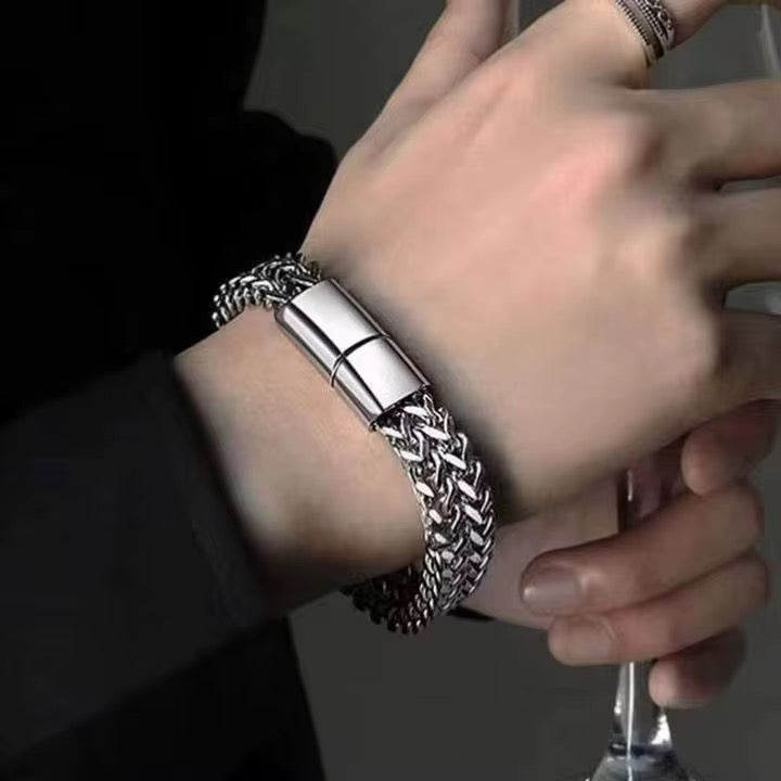 Men’s stainless steel bracelet